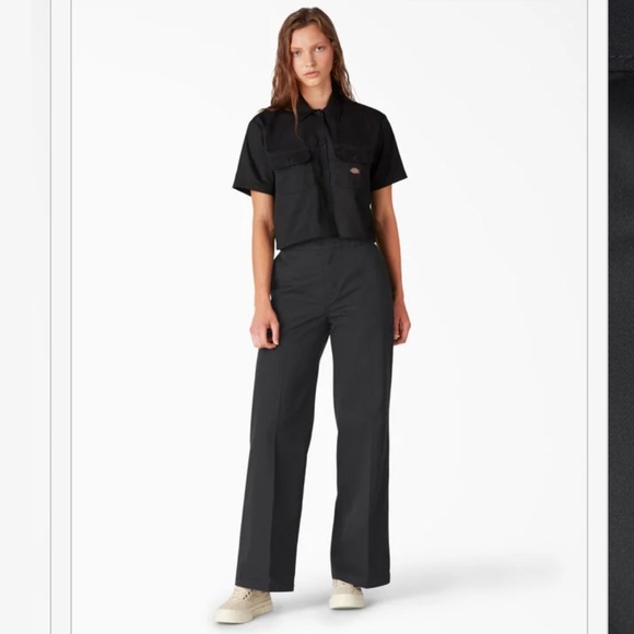 Dickies Pants - NWT Free People Dickies High-Rise Wide Pants (sold out)